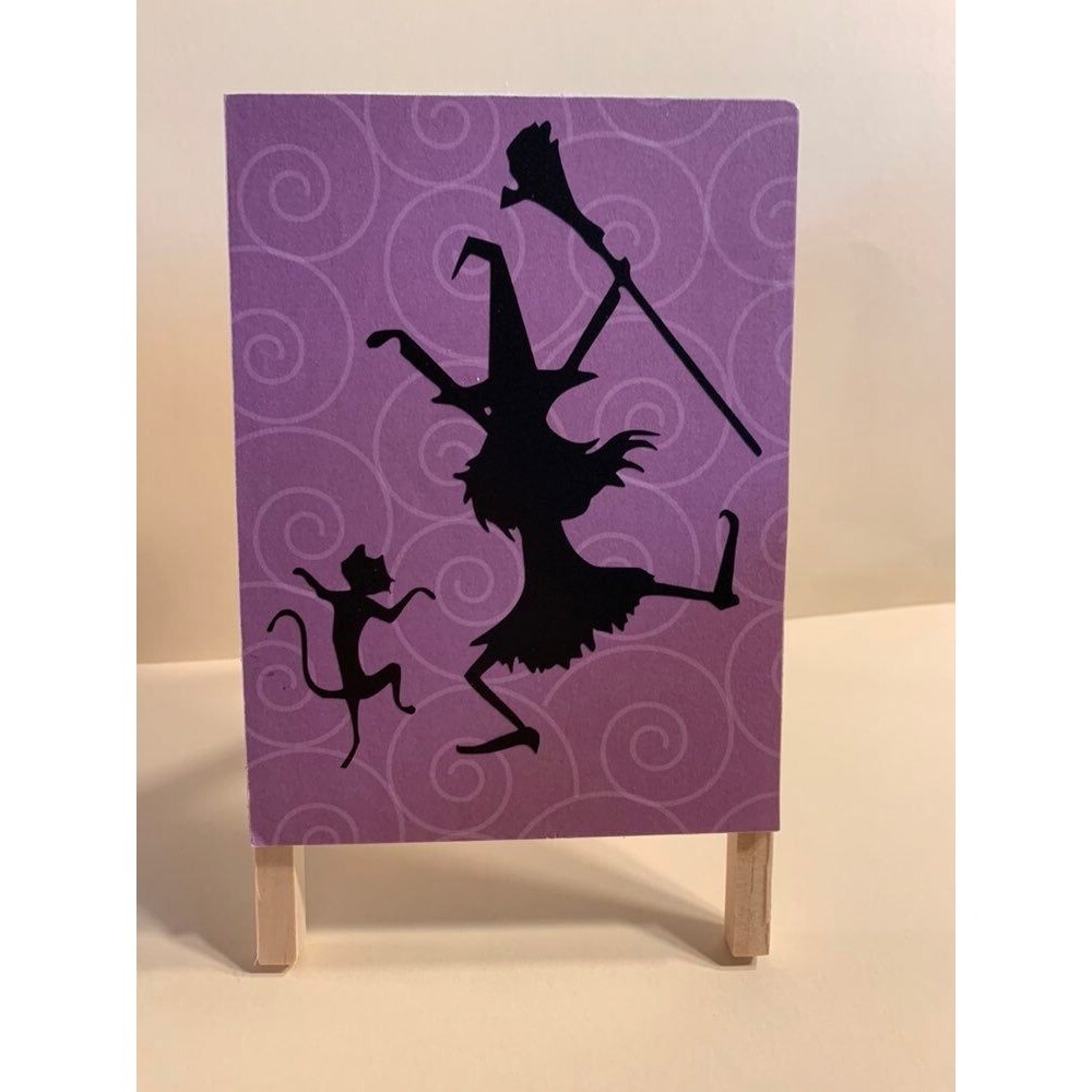 Dancing Witch with Cat